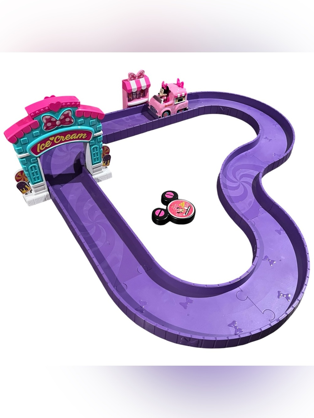 Disney Junior: Minnie Mouse Ice Cream Shop R/C Remote Control Race Course Tested
